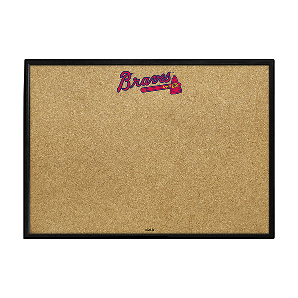 Atlanta Braves Framed Corkboard  