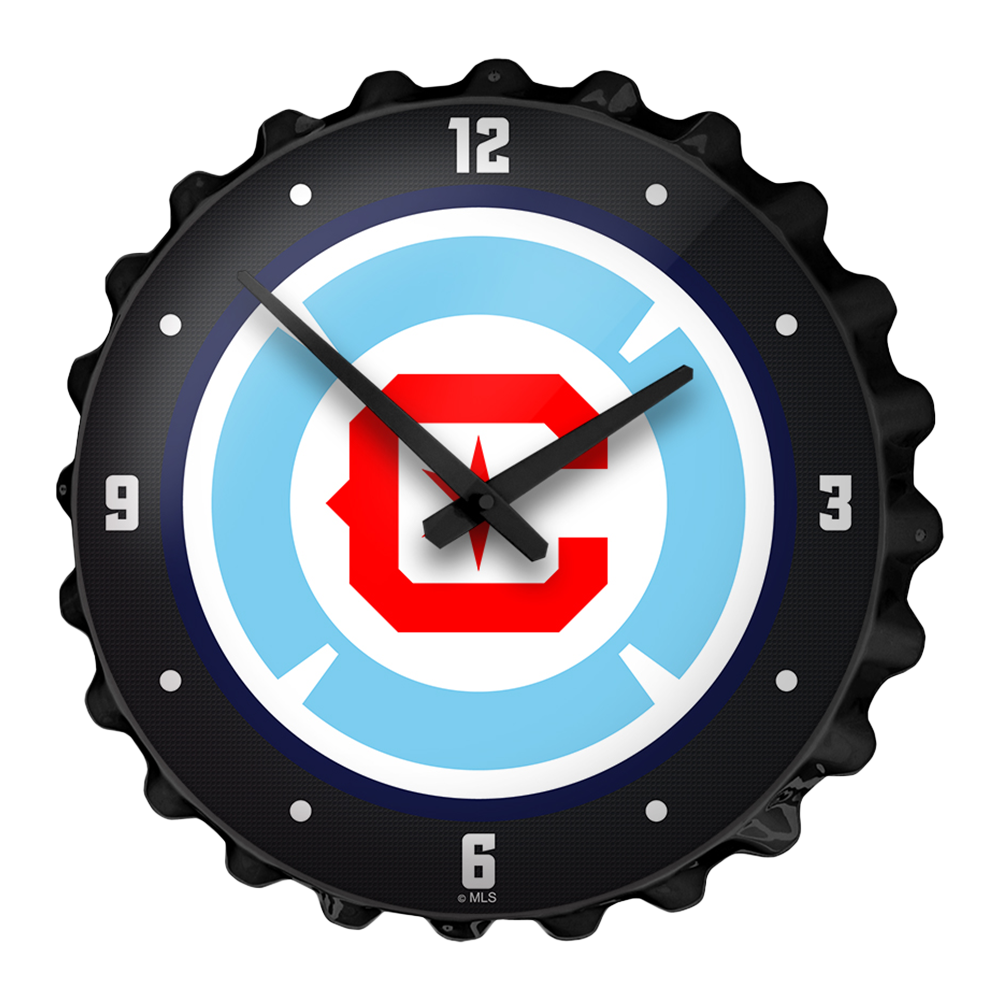 Chicago Fire: Bottle Cap Wall Clock  