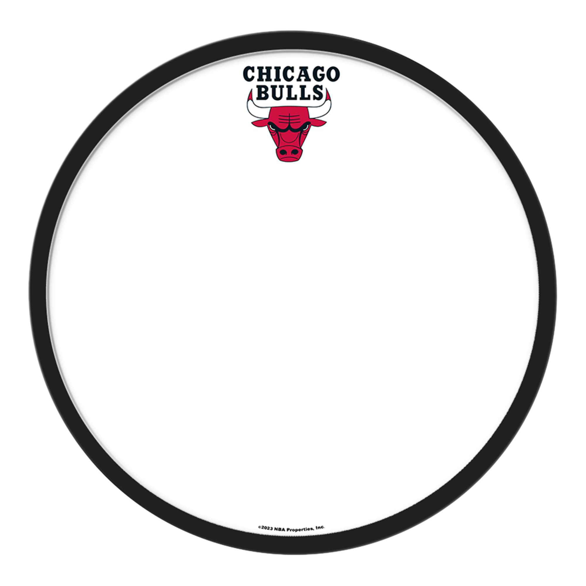 Chicago Bulls: Modern Disc Dry Erase Wall Sign