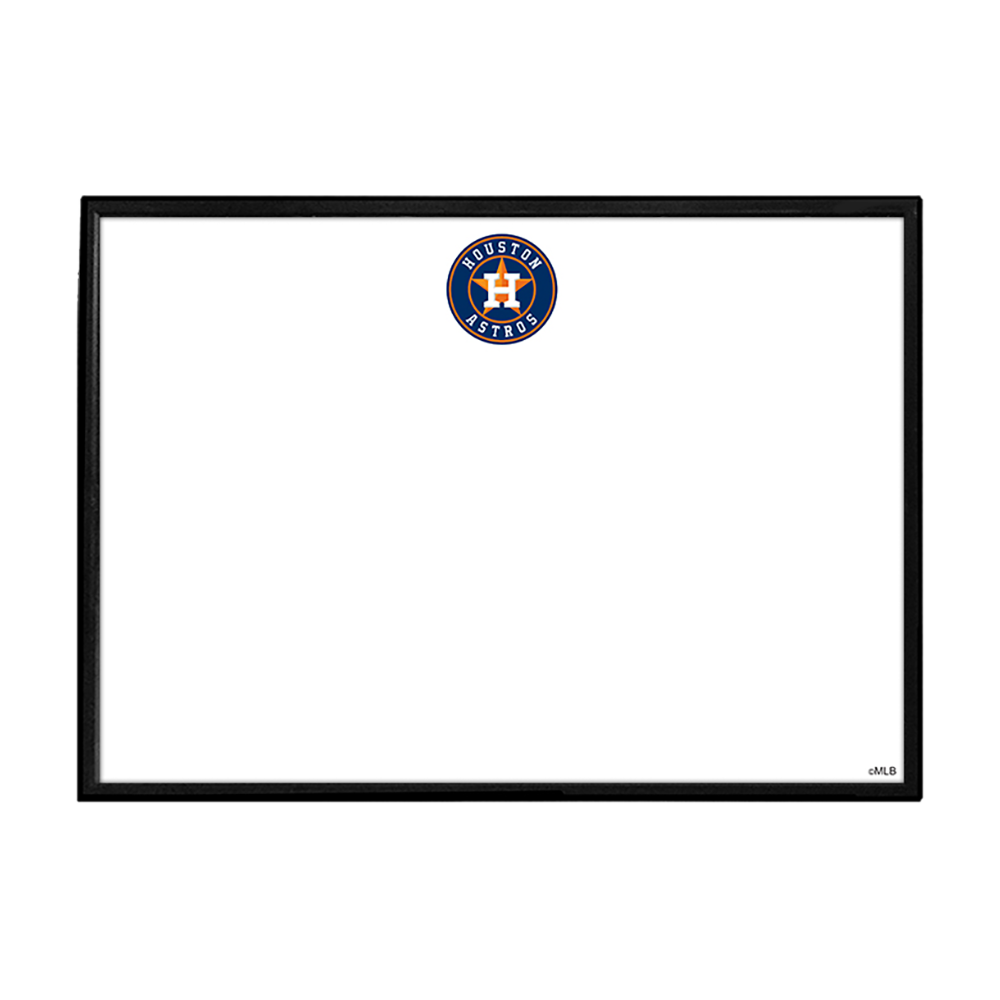 Houston Astros Framed Dry Erase Wall Sign  