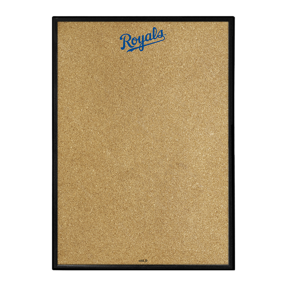 Kansas City Royals Framed Corkboard  