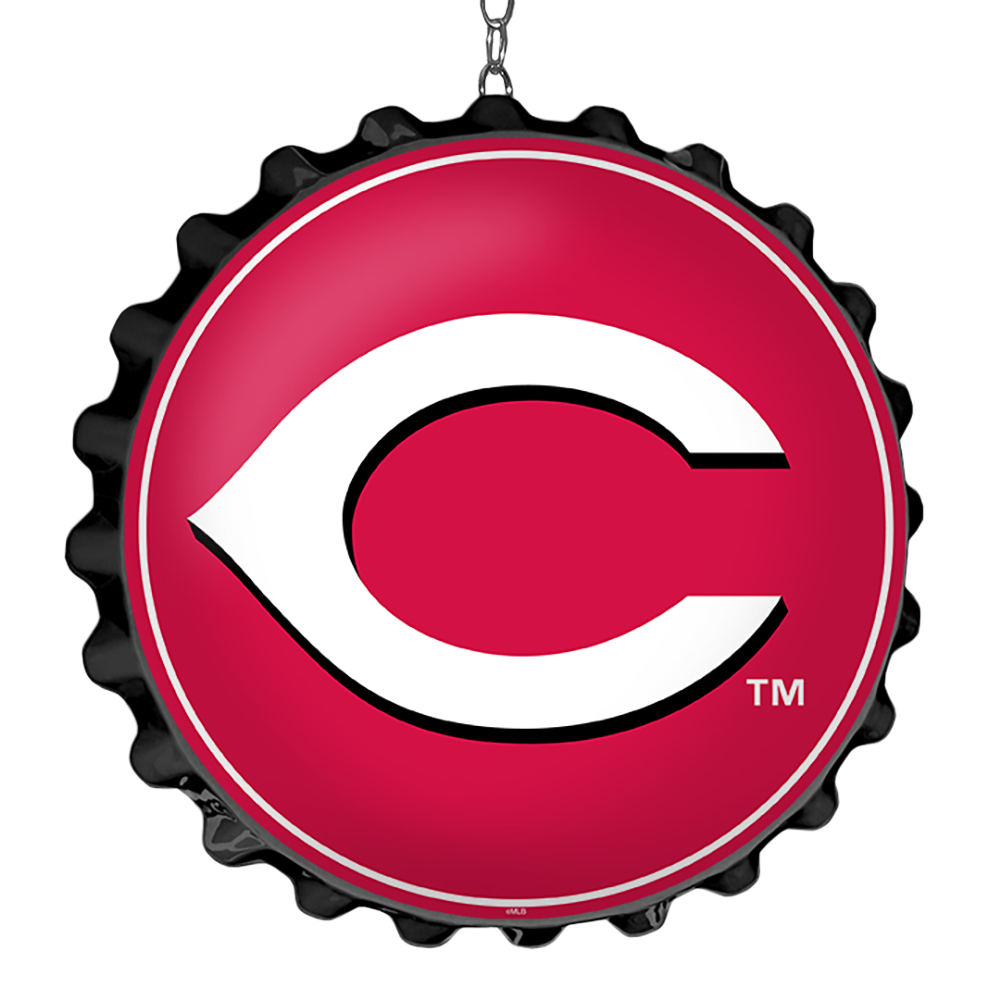 Cincinnati Reds Logo - Bottle Cap Dangler  