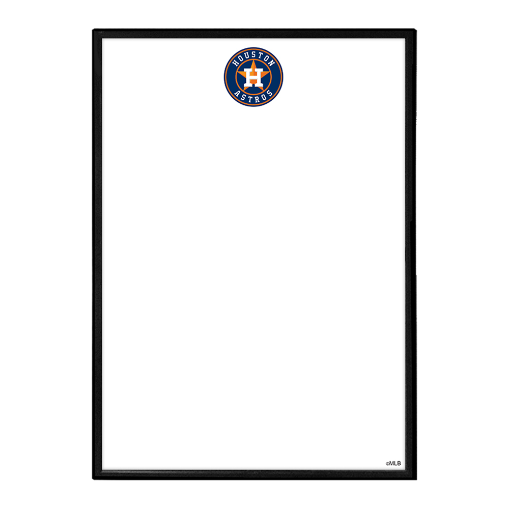 Houston Astros Framed Dry Erase Wall Sign  