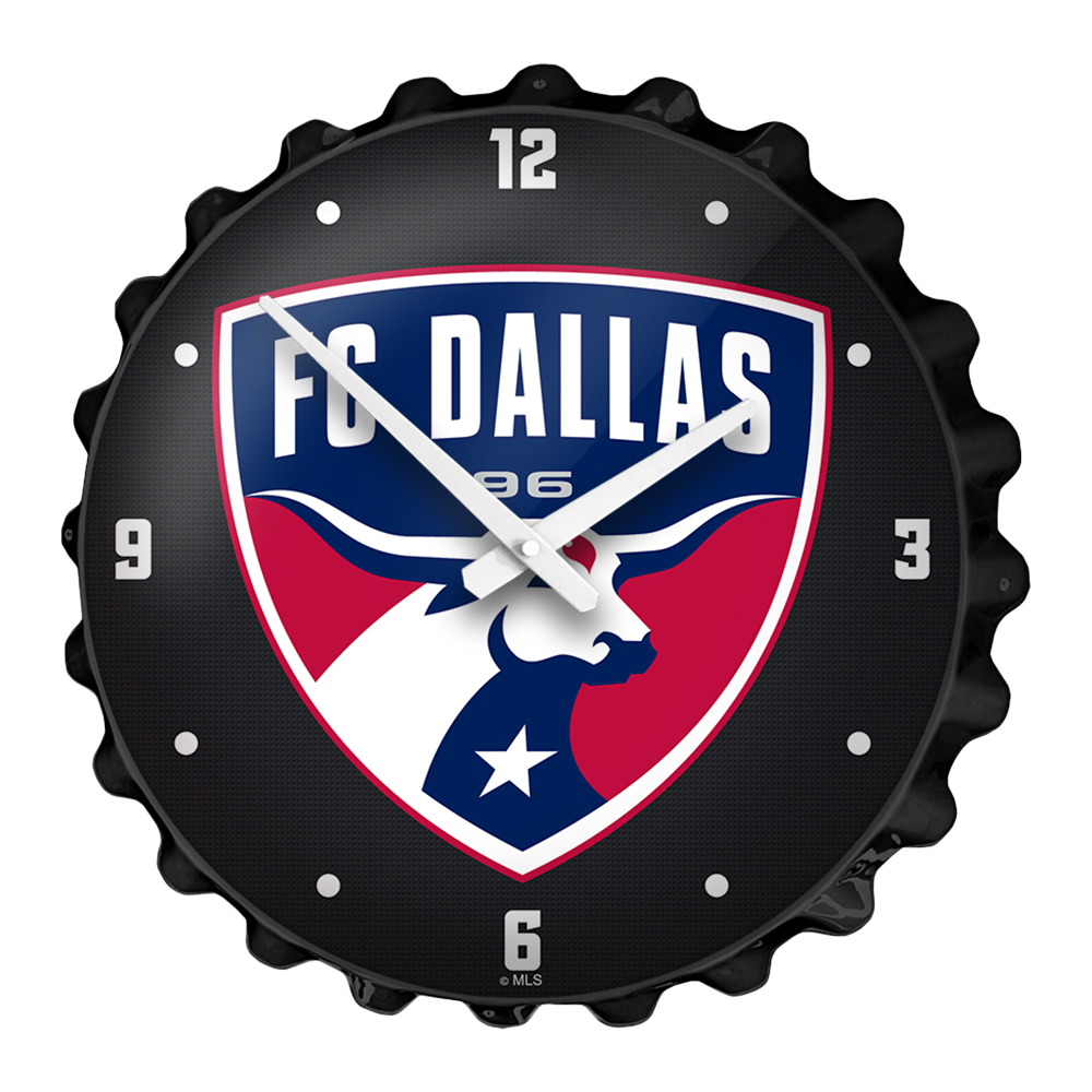 FC Dallas: Bottle Cap Wall Clock  