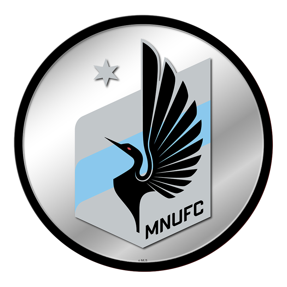 Minnesota United FC: Modern Disc Mirrored Wall Sign  