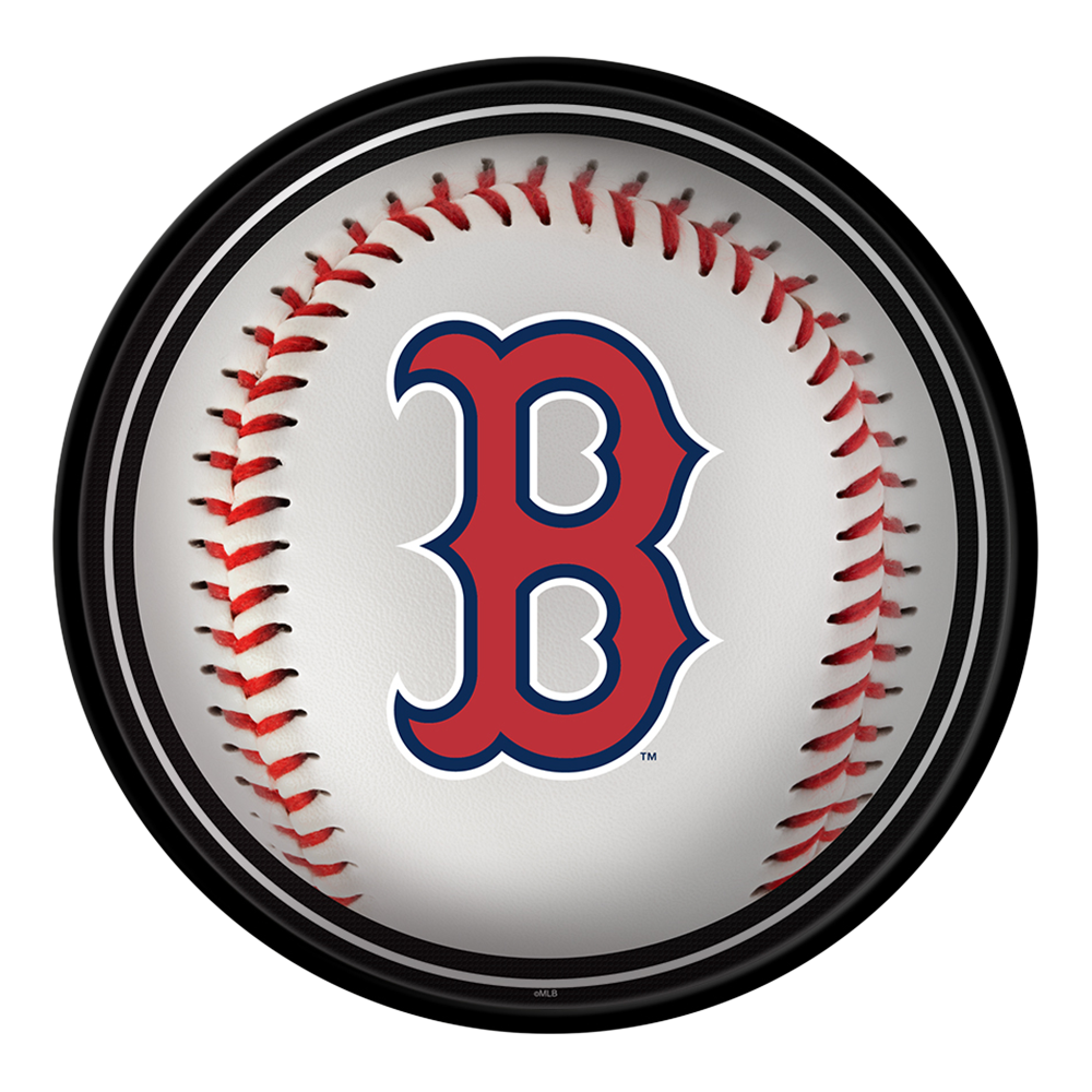 Boston Red Sox Baseball - Modern Disc Wall Sign  