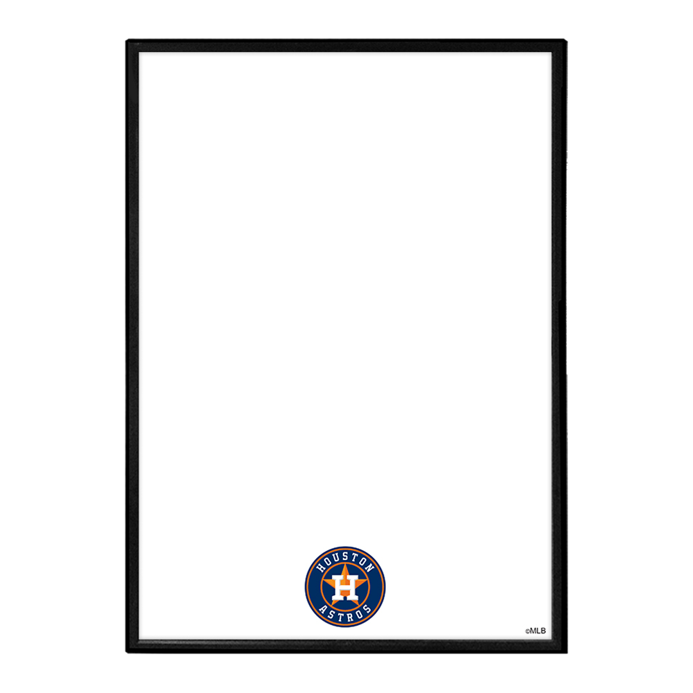 Houston Astros Framed Dry Erase Wall Sign  
