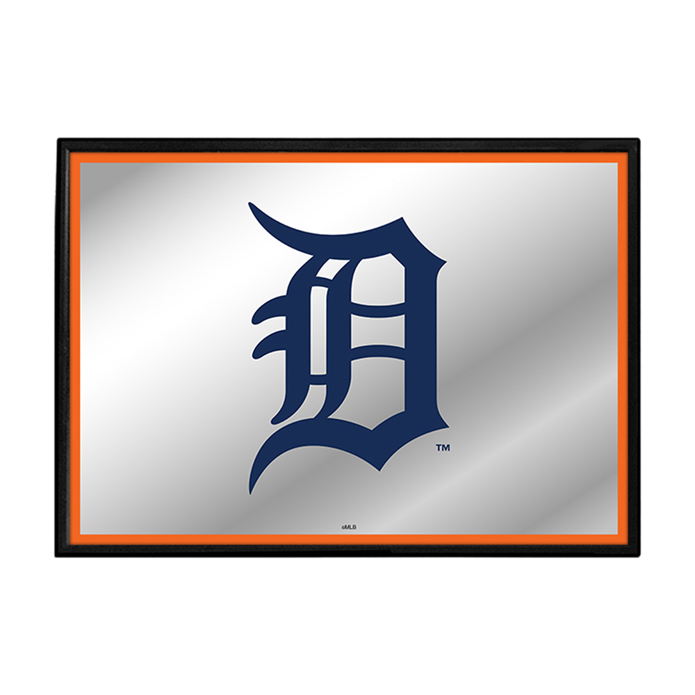 Detroit Tigers Framed Mirrored Wall Sign  
