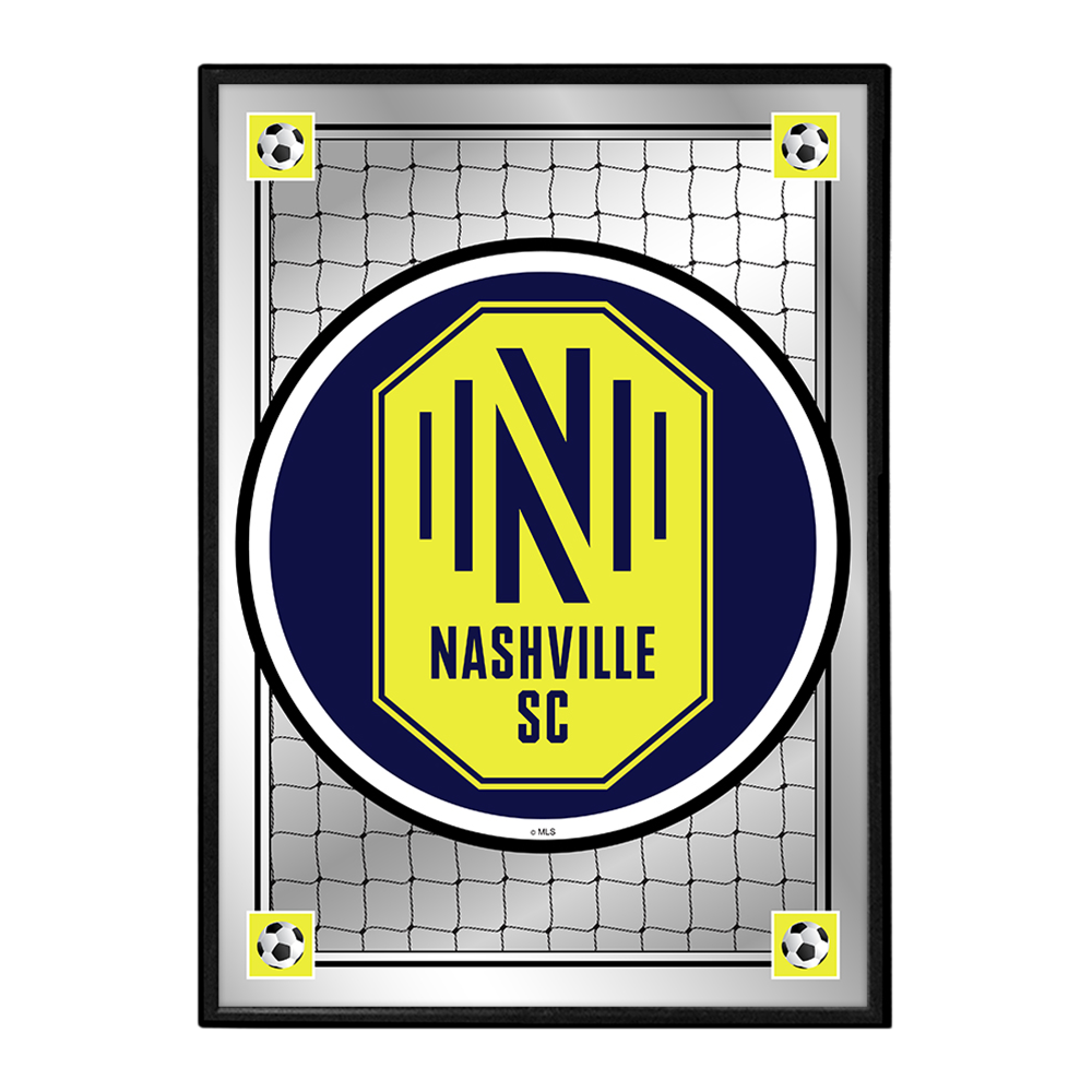 Nashville SC: Team Spirit - Framed Mirrored Wall Sign  