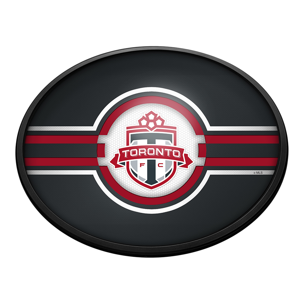 Toronto FC: Oval Slimline Lighted Wall Sign