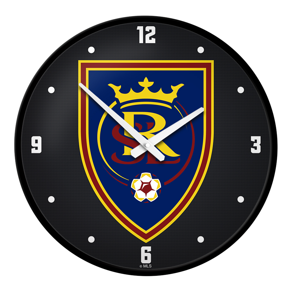 Real Salt Lake: Modern Disc Wall Clock