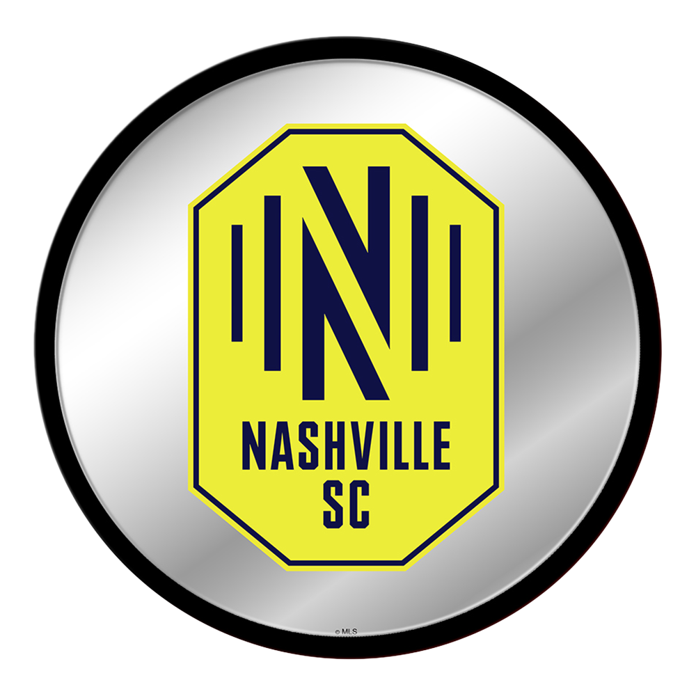 Nashville SC: Modern Disc Mirrored Wall Sign  