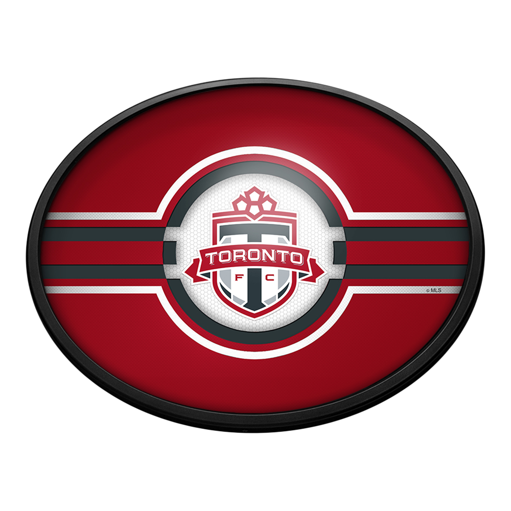 Toronto FC: Oval Slimline Lighted Wall Sign