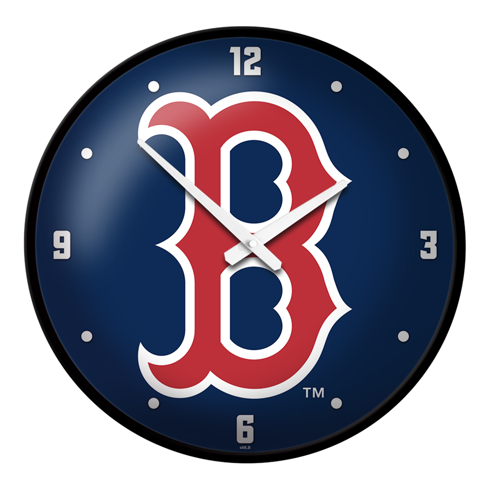 Boston Red Sox Alternate Logo - Modern Disc Wall Clock  