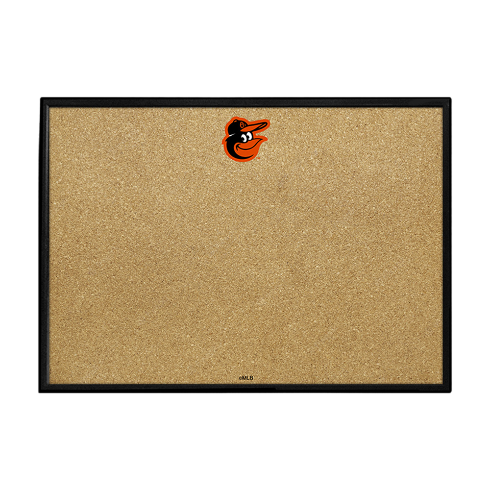 Baltimore Orioles Logo - Framed Corkboard  