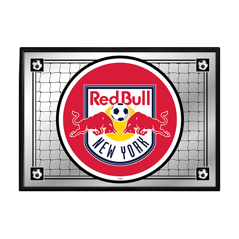 New York Red Bulls: Team Spirit - Framed Mirrored Wall Sign