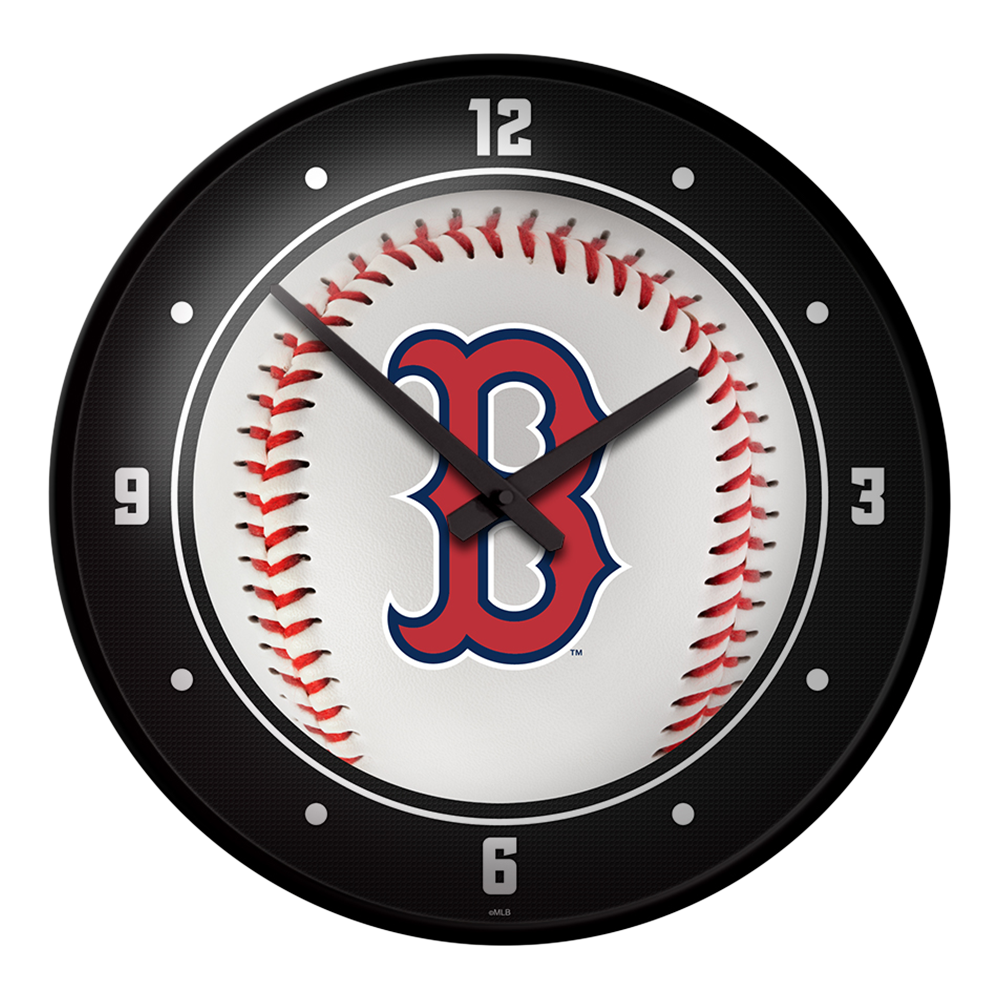 Boston Red Sox Baseball - Modern Disc Wall Clock  