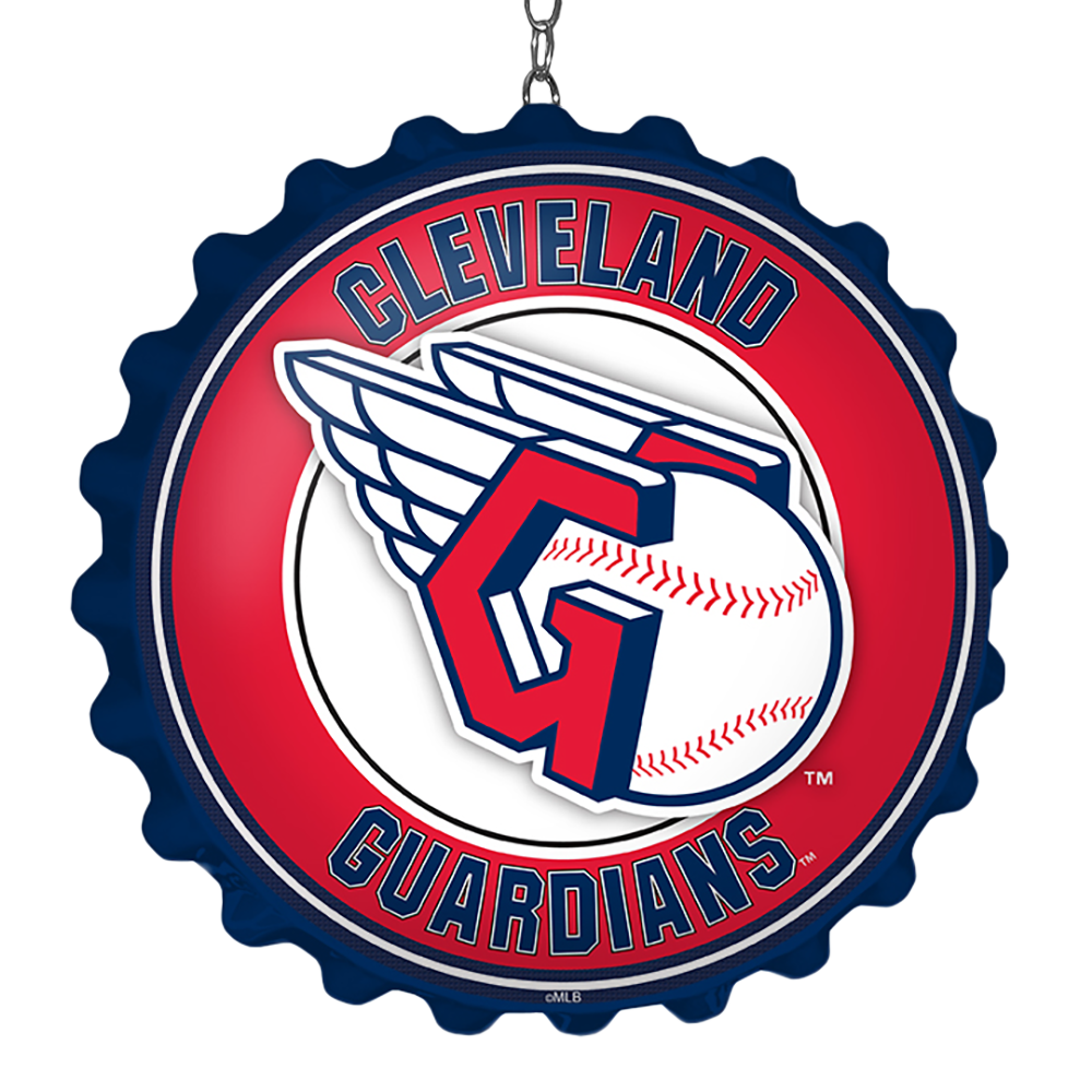 Cleveland Guardians Bottle Cap Dangler  