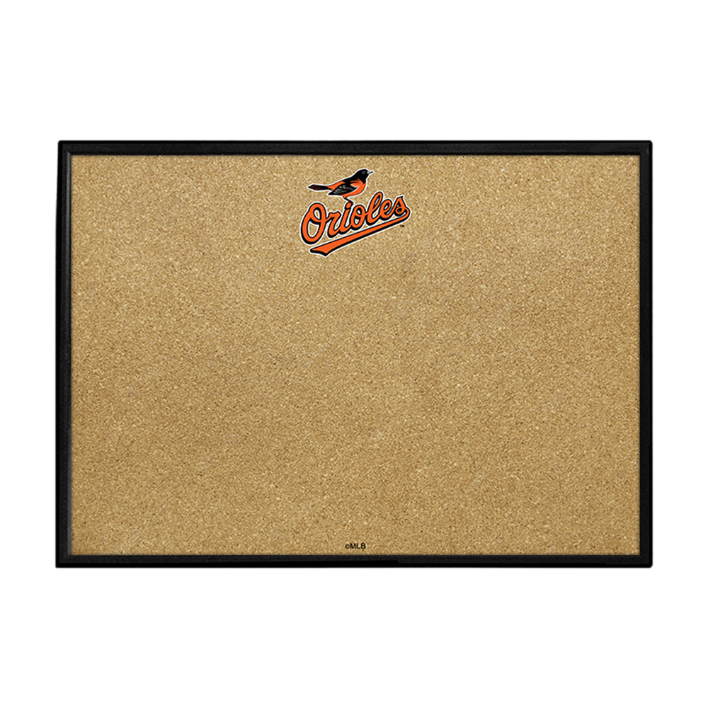 Baltimore Orioles Framed Corkboard  