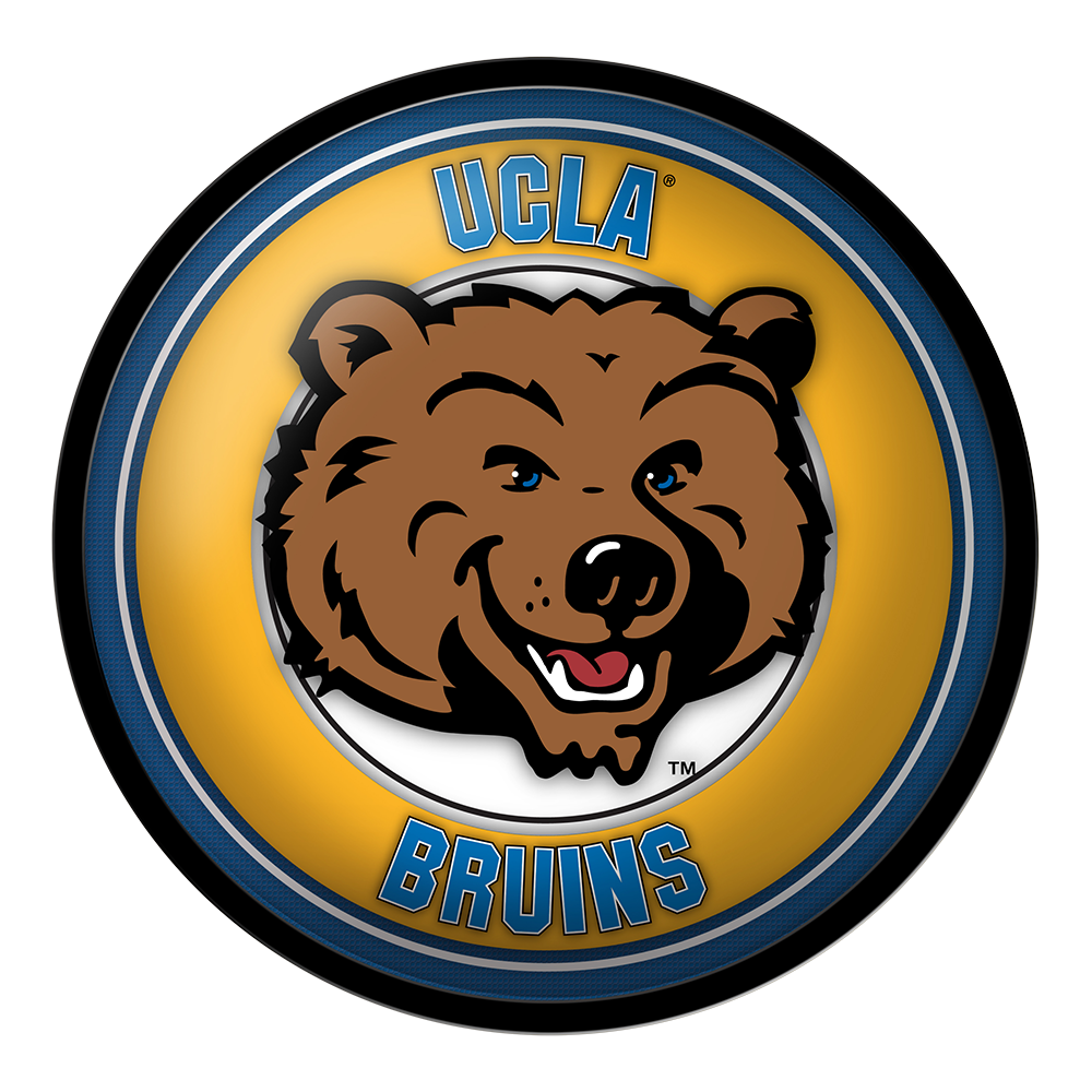 UCLA Bruins Mascot - Modern Disc Wall Sign