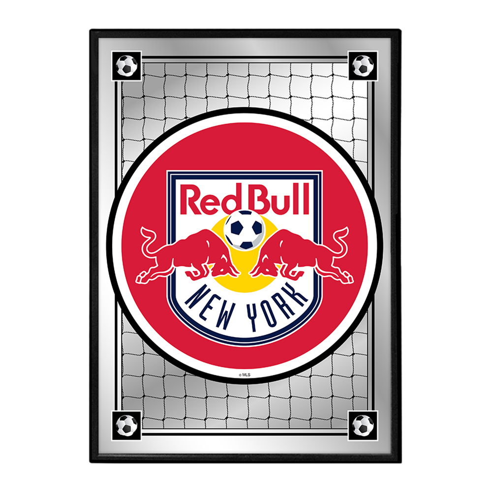New York Red Bulls: Team Spirit - Framed Mirrored Wall Sign  