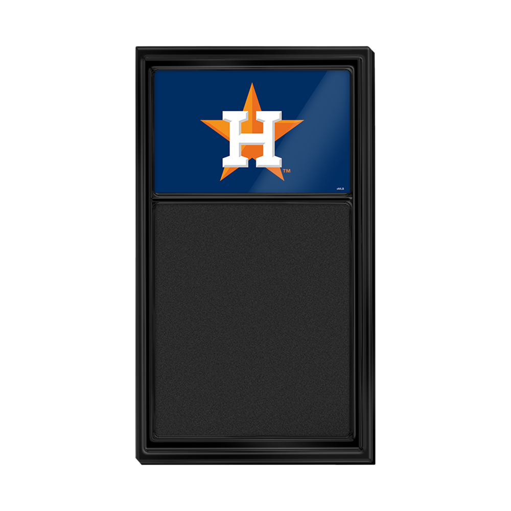 Houston Astros Logo - Chalk Note Board  