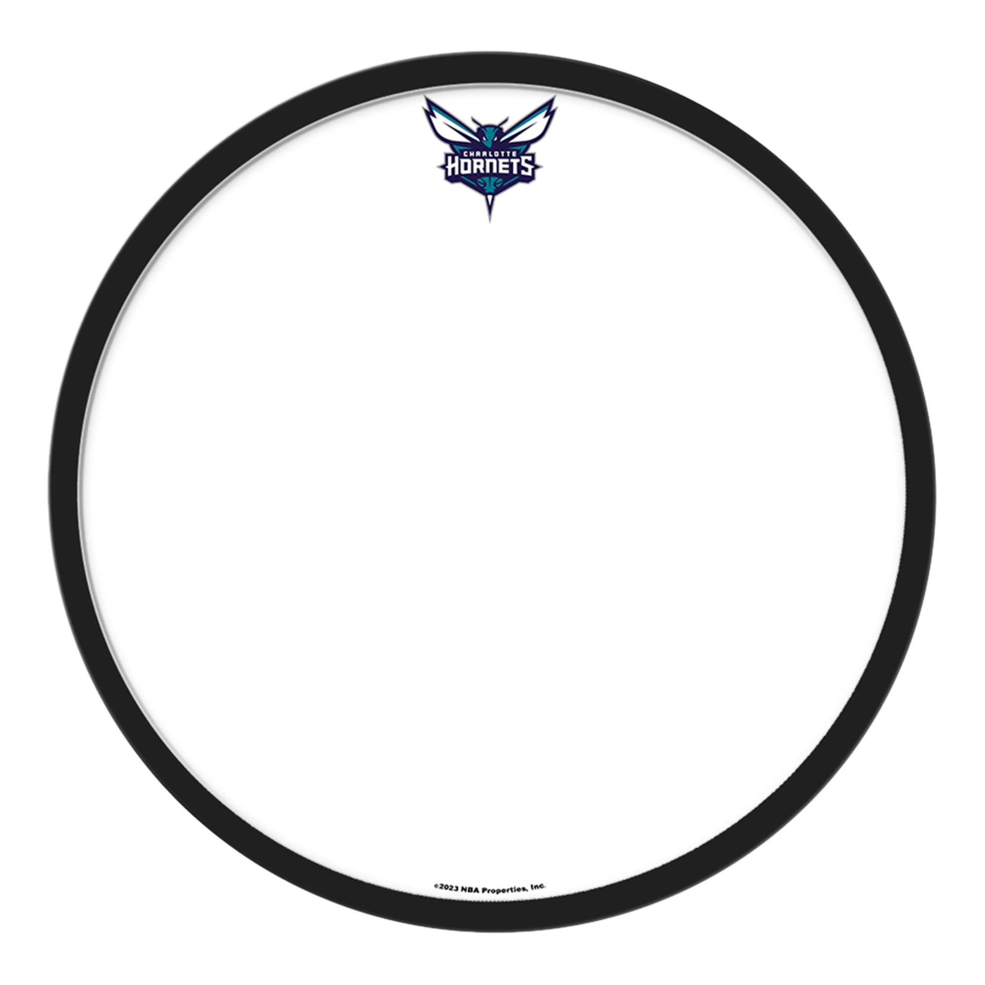 Charlotte Hornets: Modern Disc Dry Erase Wall Sign