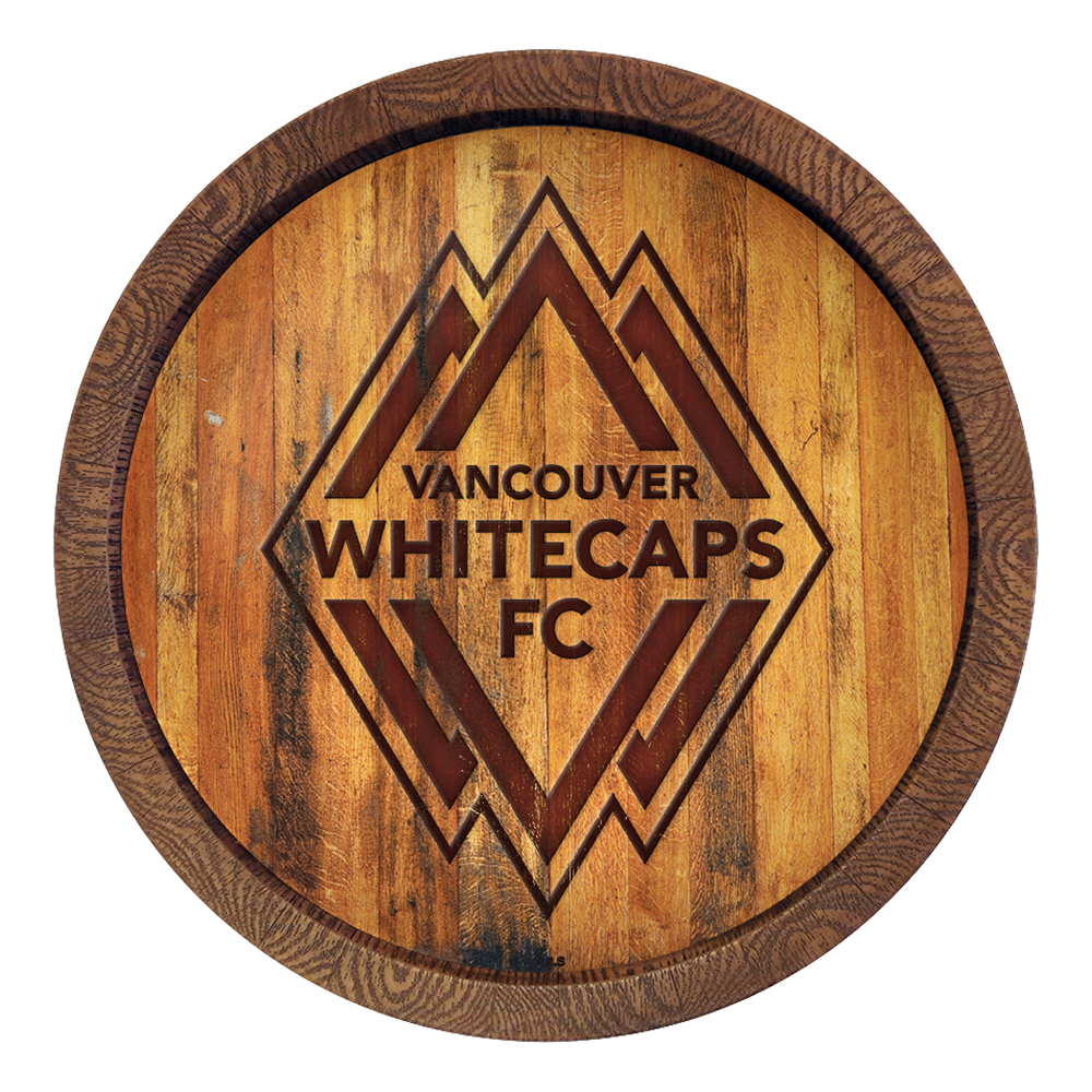 Vancouver Whitecaps FC: Branded "Faux" Barrel Top Sign  