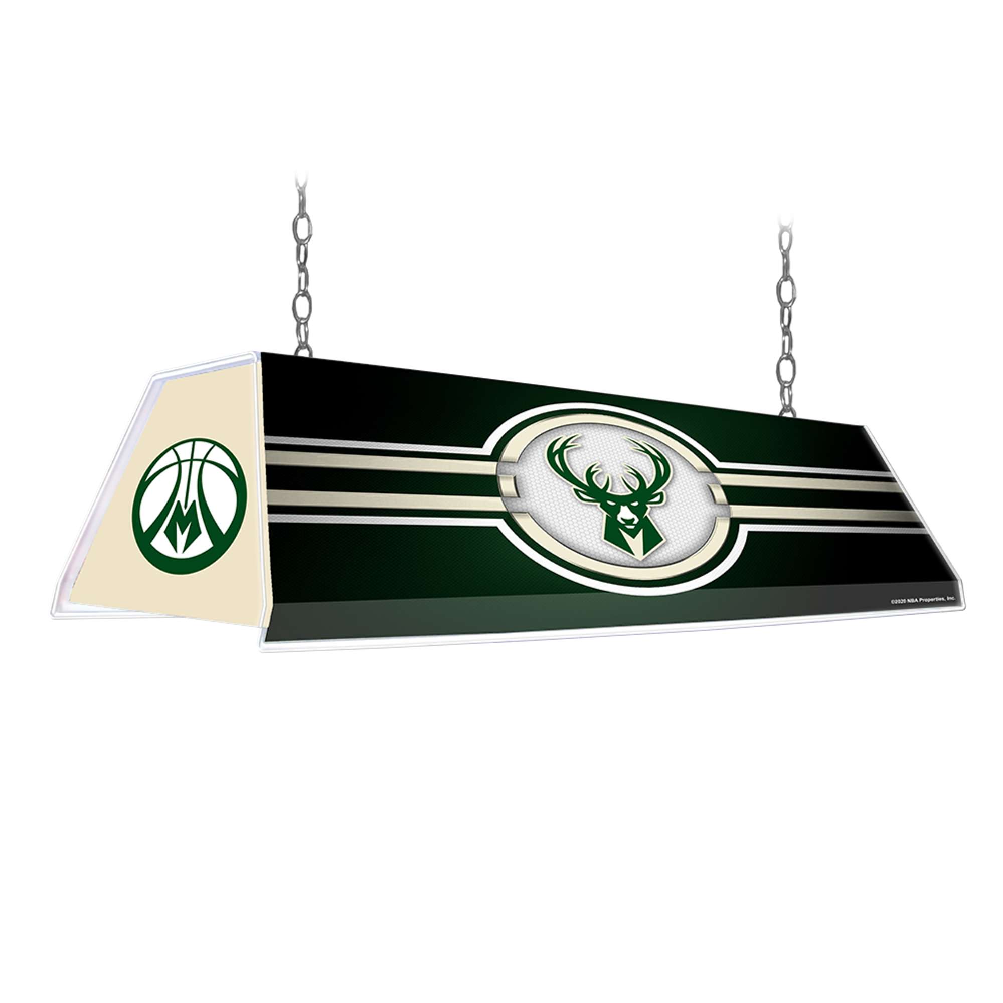 Milwaukee Bucks: Edge Glow Pool Table Light