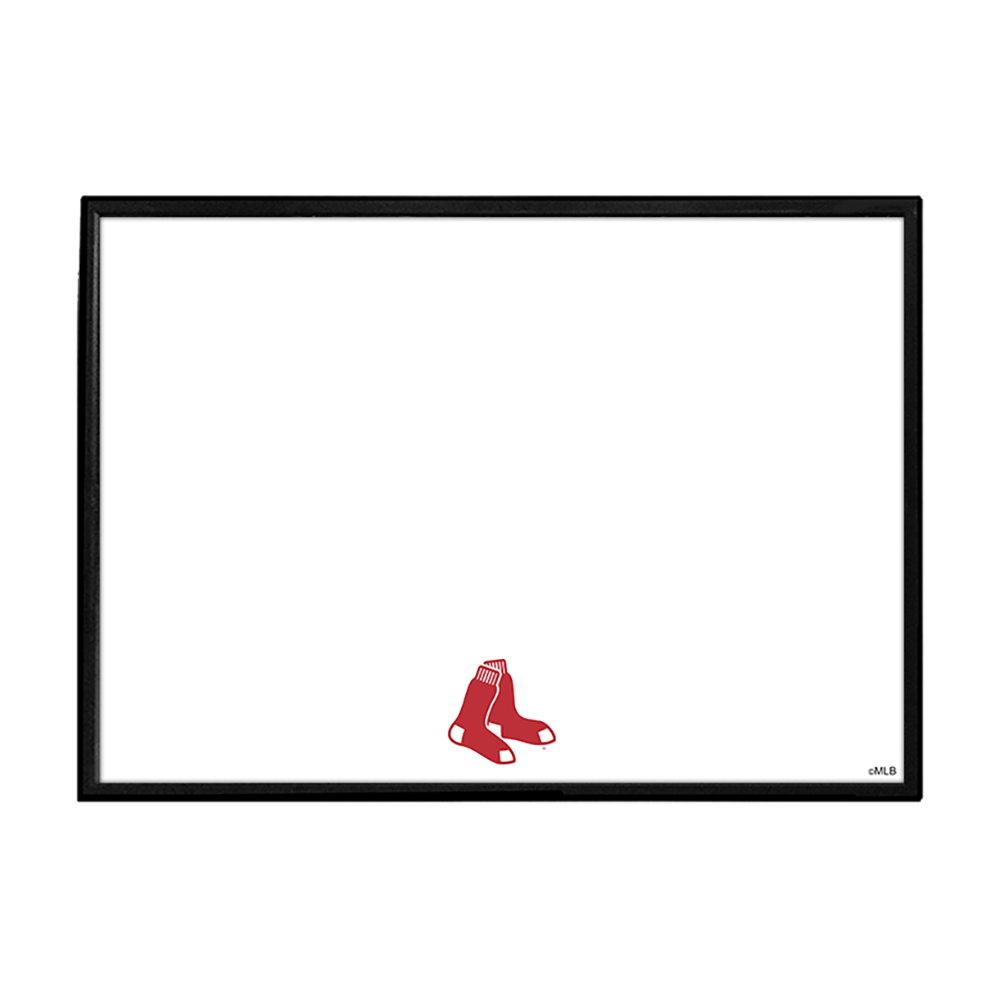 Boston Red Sox Sox Logo - Framed Dry Erase Wall Sign  