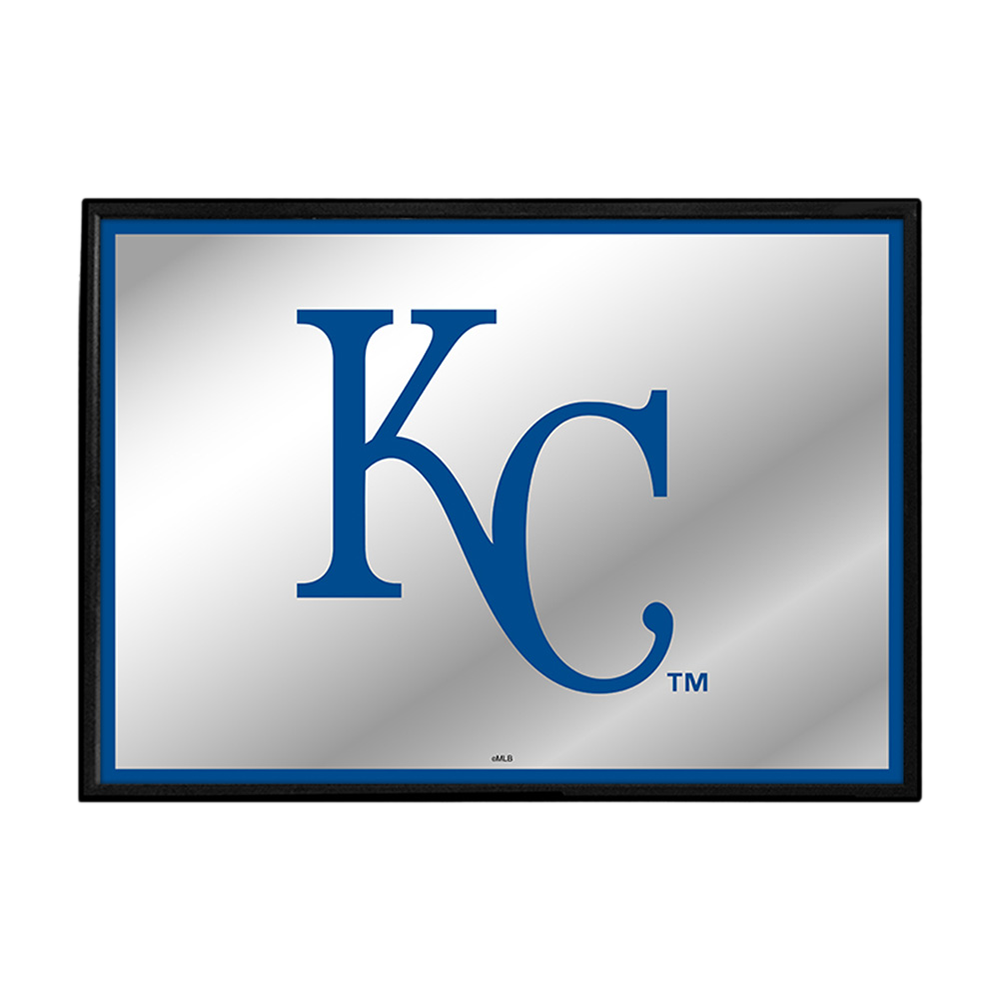 Kansas City Royals Framed Mirrored Wall Sign  