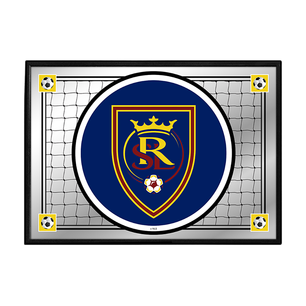 Real Salt Lake: Team Spirit - Framed Mirrored Wall Sign