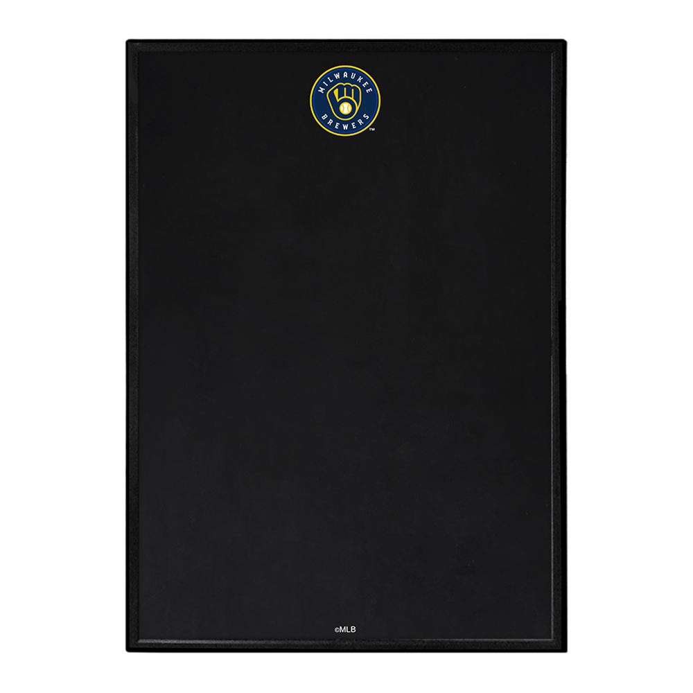 Milwaukee Brewers Framed Chalkboard  