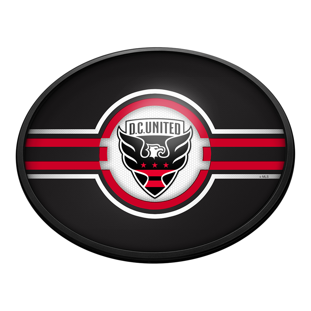 D.C. United: Oval Slimline Lighted Wall Sign