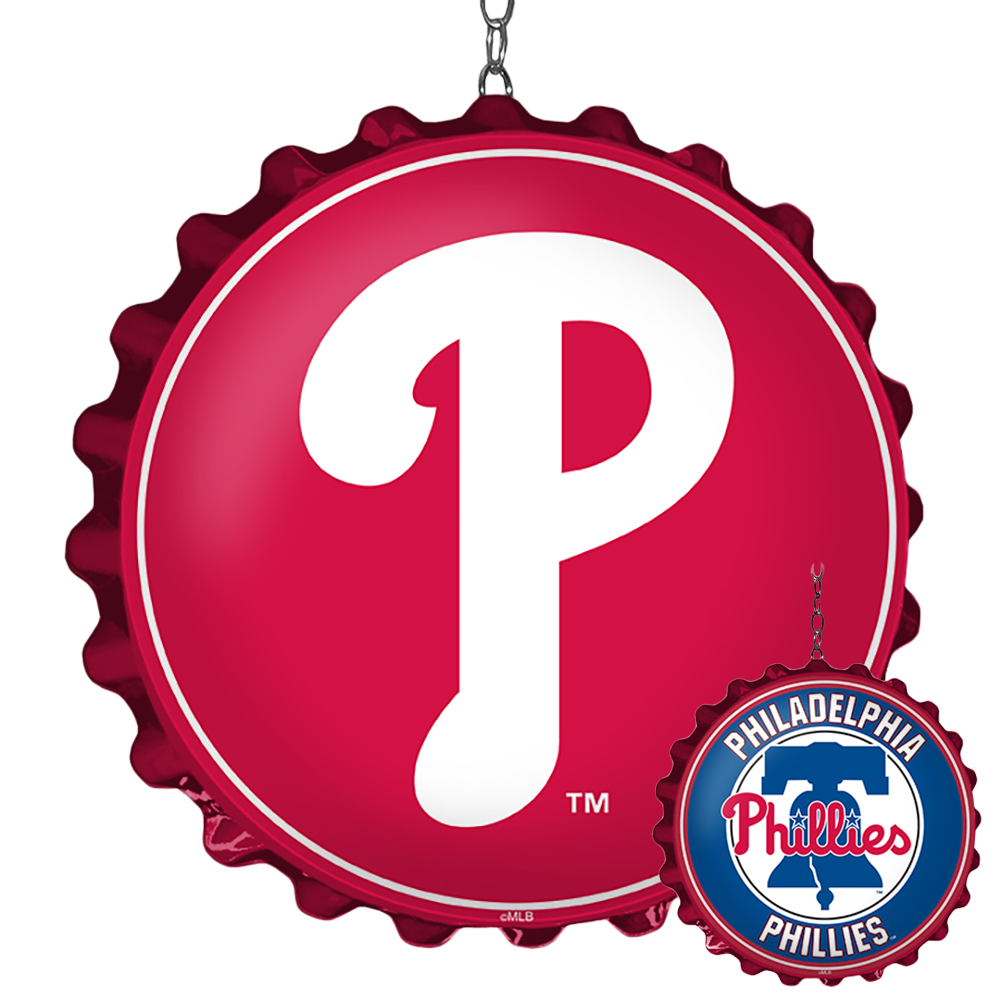 Philadelphia Phillies Double-Sided Bottle Cap Dangler  