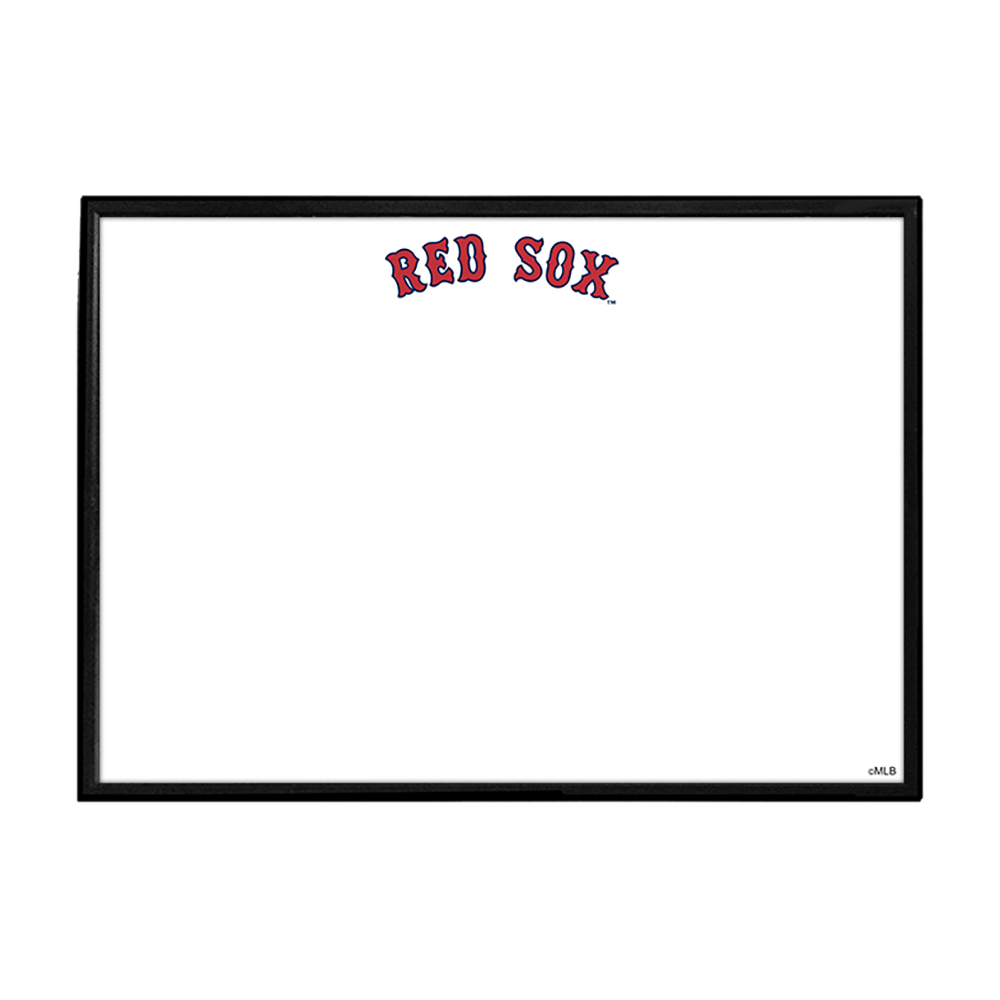 Boston Red Sox Framed Dry Erase Wall Sign  