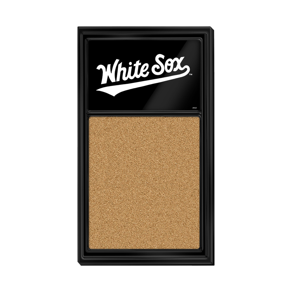 Chicago White Sox Cork Note Board  