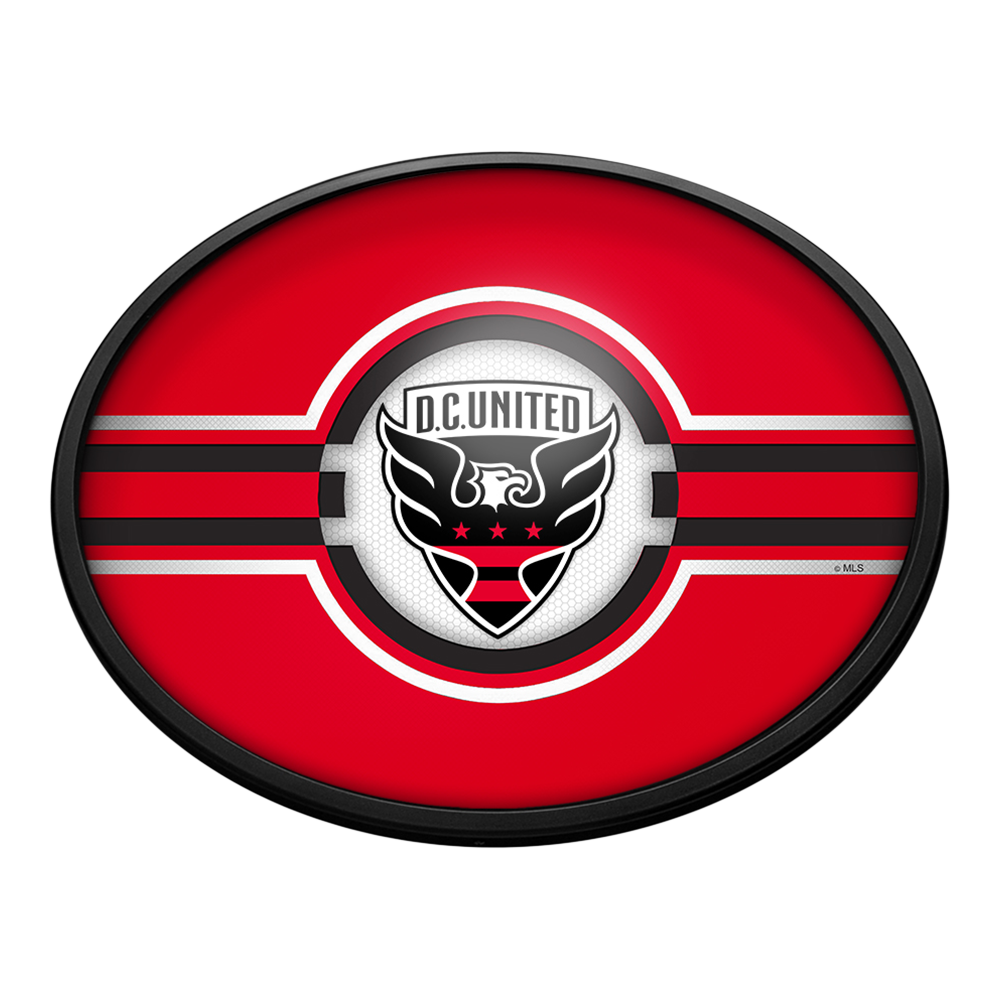 D.C. United: Oval Slimline Lighted Wall Sign