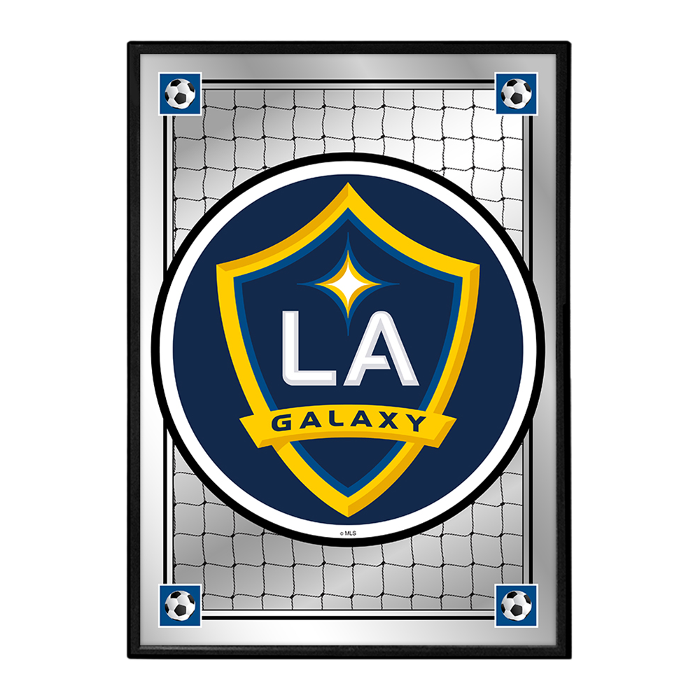 LA Galaxy: Team Spirit - Framed Mirrored Wall Sign  