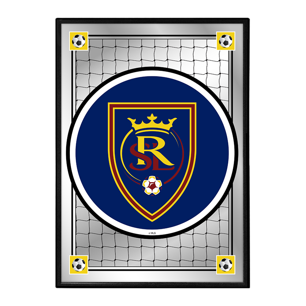 Real Salt Lake: Team Spirit - Framed Mirrored Wall Sign