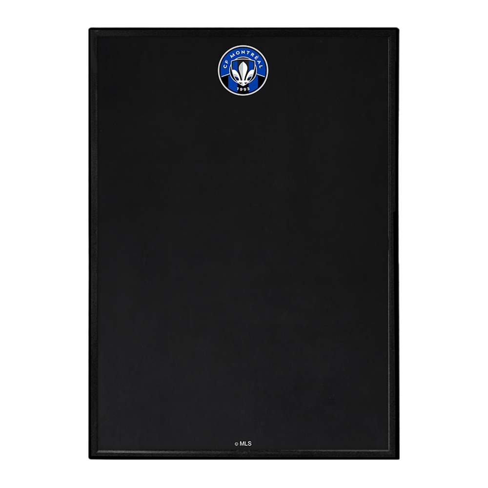 CF Montreal: Framed Chalkboard Wall Sign