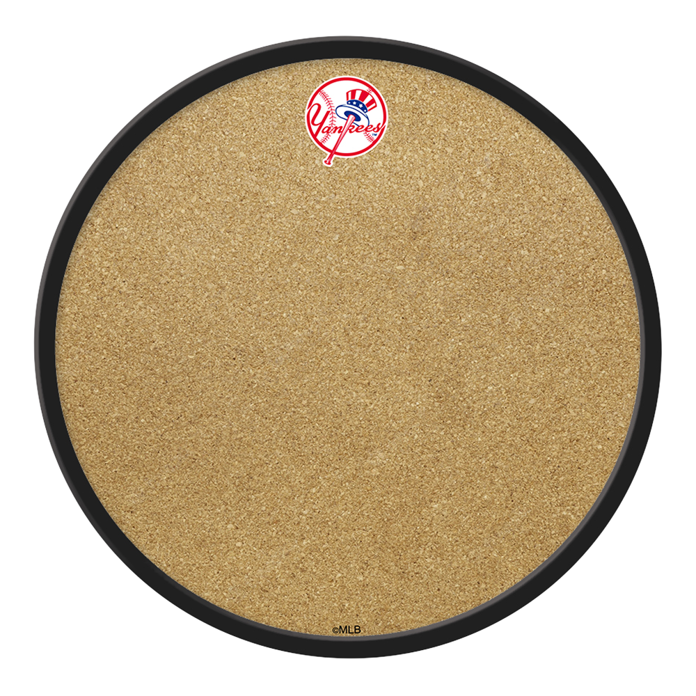 New York Yankees Modern Disc Cork Board  