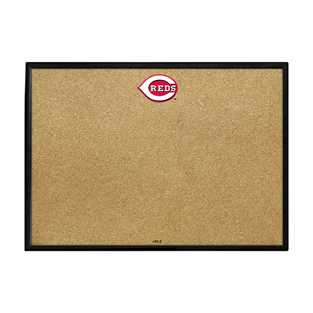 Cincinnati Reds Logo - Framed Corkboard  