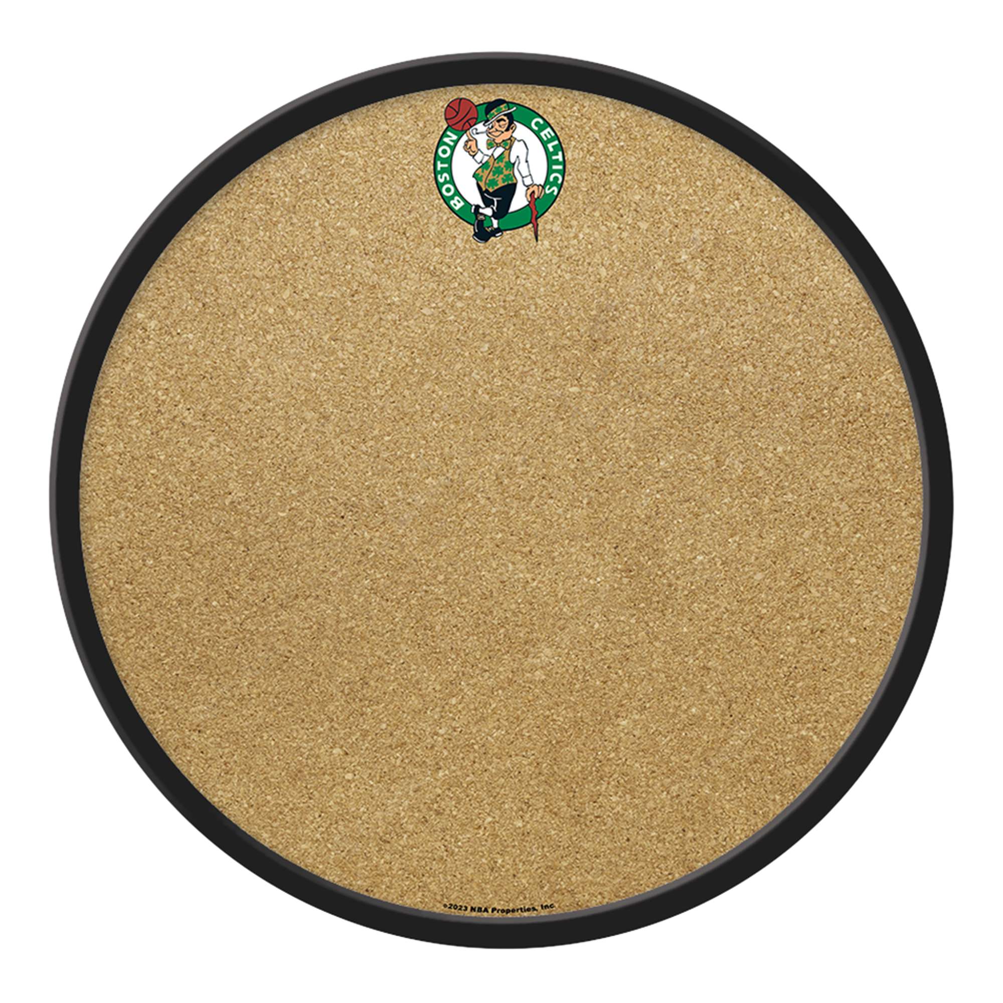 Boston Celtics: Modern Disc Cork Board