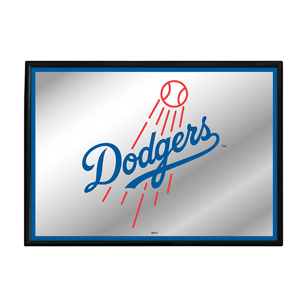Los Angeles Dodgers Framed Mirrored Wall Sign  