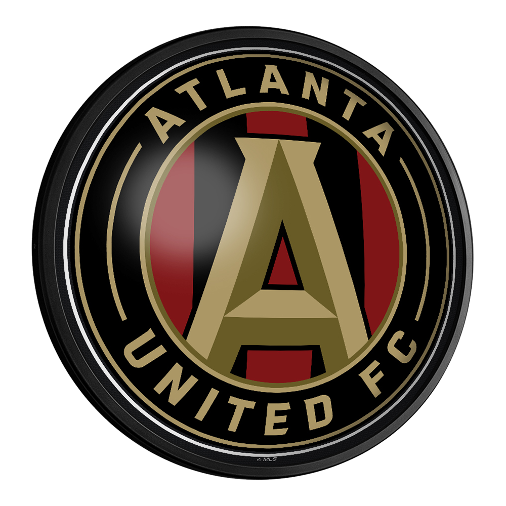 Atlanta United: Round Slimline Lighted Wall Sign