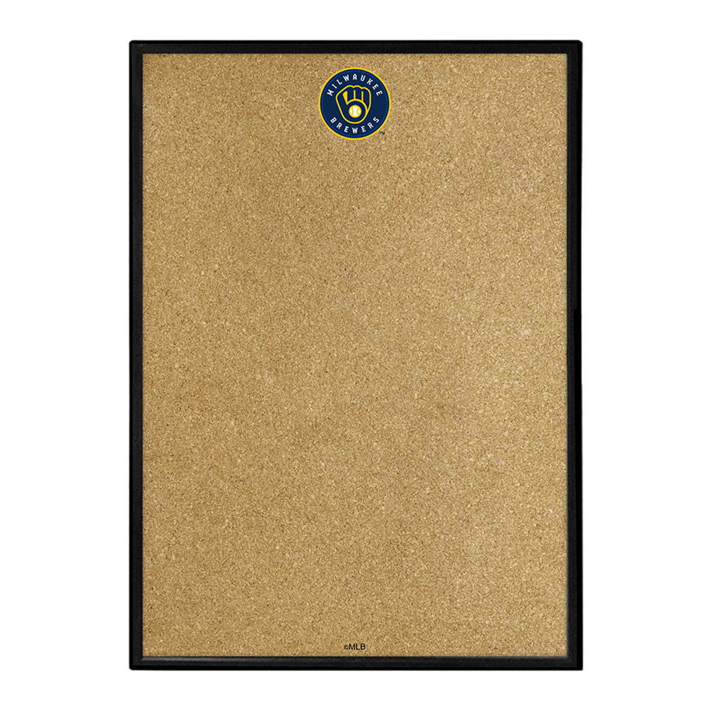 Milwaukee Brewers Framed Corkboard  