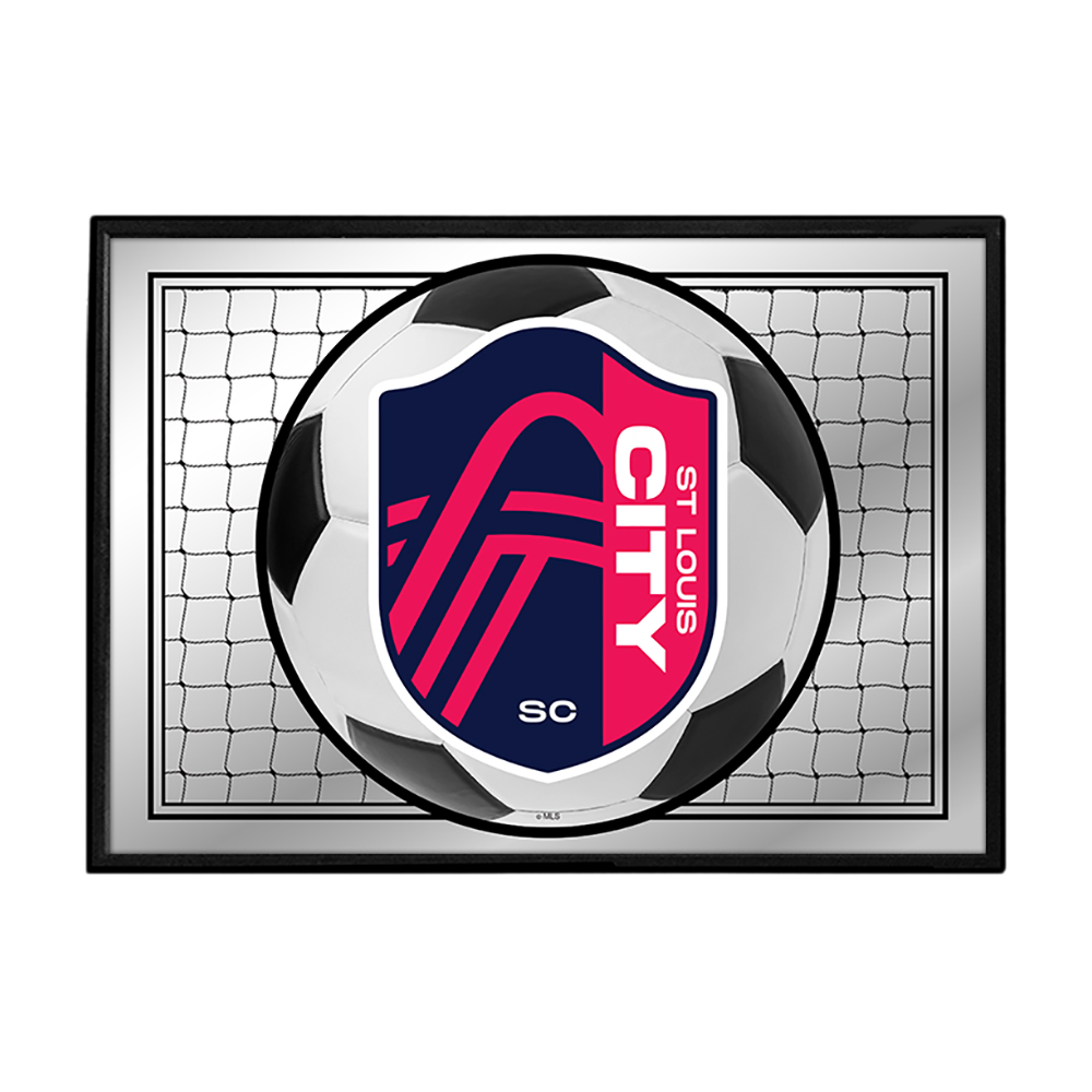 St. Louis CITYSC: Team Spirit - Framed Mirrored Wall Sign