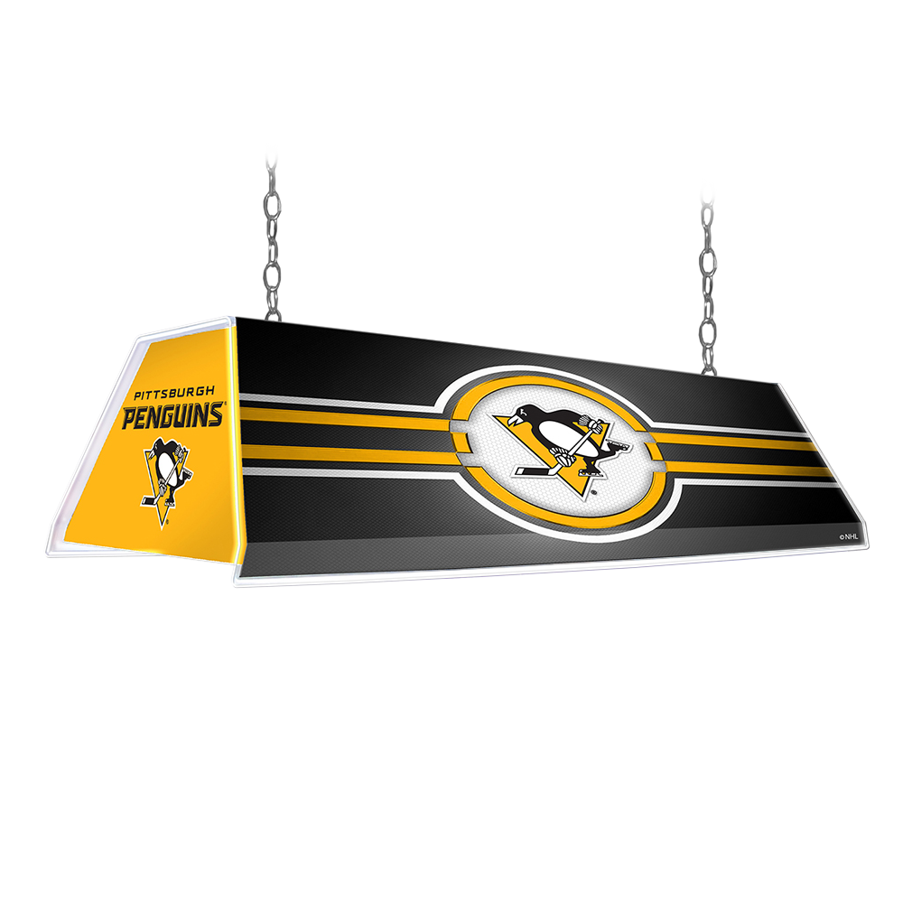 Pittsburgh Penguins Edge Glow Pool Table Light  