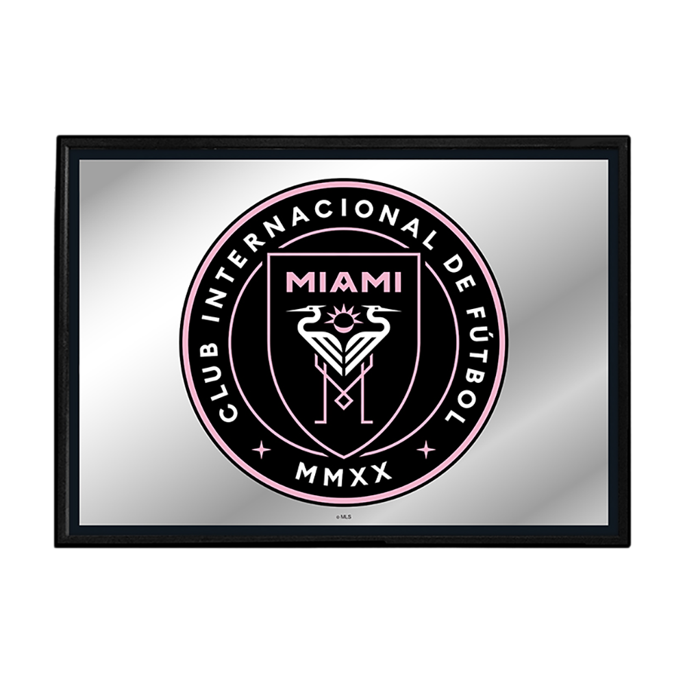 Inter Miami CF: Framed Mirrored Wall Sign